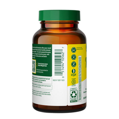 MegaFood, Quercetin With Bromelain, 60 Capsules MegaFood
