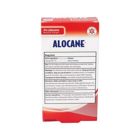 Alocane, Emergency Burn Pads, 10 Count Alocane
