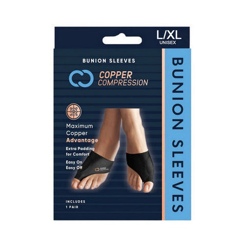 Copper Compression, Bunion Sleeve Large And Extra Large, 1 Count Copper Compression