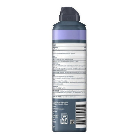 Lotrimin, Daily Prevention Deodorant Powder Spray, 5.6 Oz Lotrimin