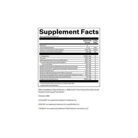 Blueshift Nutrition, Recover Strawberry Peach Drink Mix, 10 Count Blueshift Nutrition