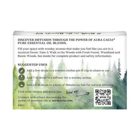 Aura Cacia, Walk In The Woods Kit, 0.25 Oz Aura Cacia
