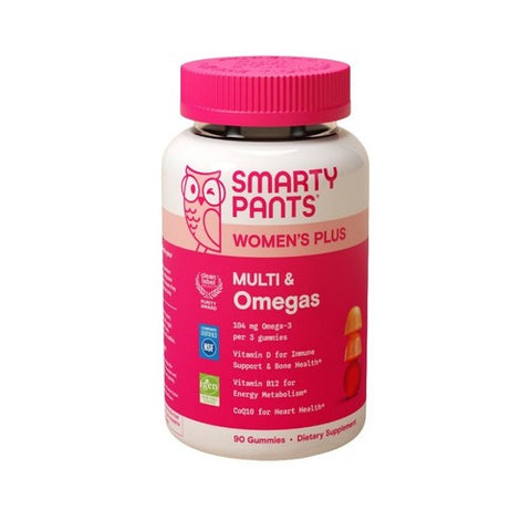 Women's Plus Multivitamin And Omegas 90 Gummies by SmartyPants