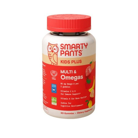 Kids Plus Multivitamin And Omegas 60 Gummies by SmartyPants