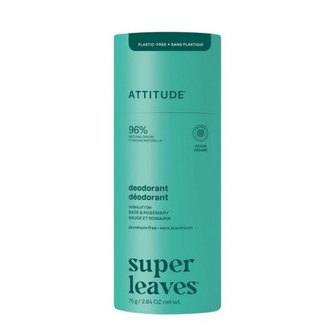 Deodorant Sage And Rosemary 2.64 Oz by Attitude