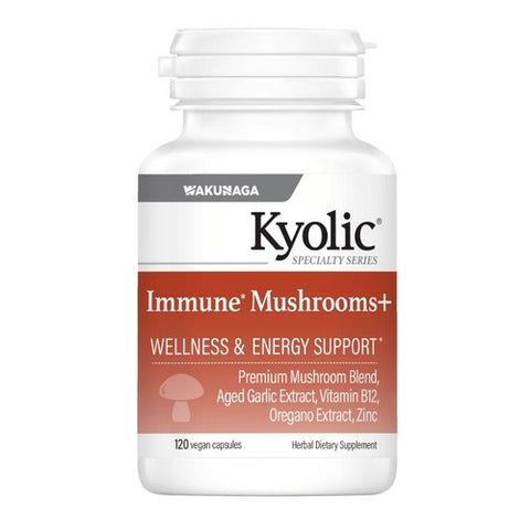 Immune Mushrooms Plus 120 Caps by Kyolic