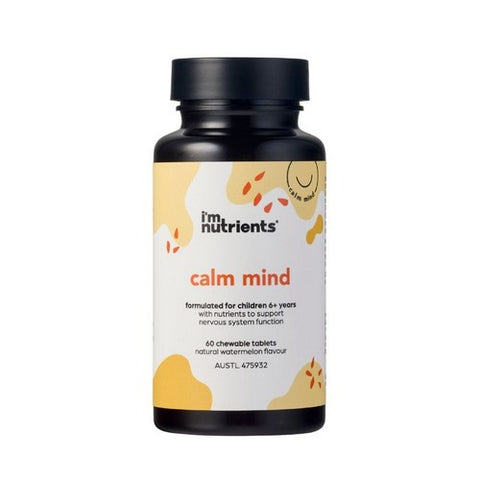 Children's Calm Mind Chewable 60 Tabs by I M Nutrients