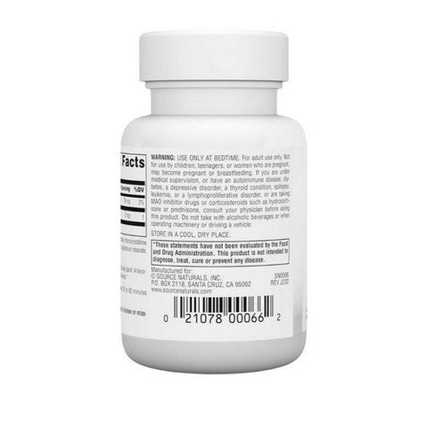 Source Naturals, Timed Release Melatonin, 3 mg, Timed Release 120 Tabs Source Naturals
