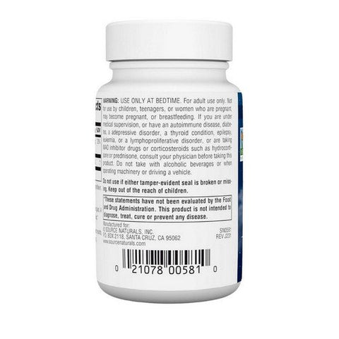 Source Naturals, Melatonin Orange, 5 mg, Sublingual Orange 200 Tabs Source Naturals