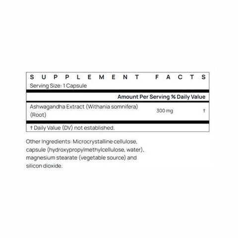Jarrow Formulas, Ashwagandha, 300 mg, 120 Vegi Caps Jarrow Formulas