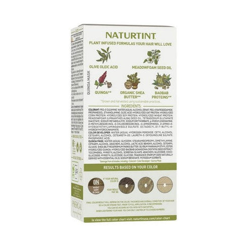 Naturtint, Permanent Hair Color 8N Wheat Germ Blonde, 5.07 Oz Naturtint