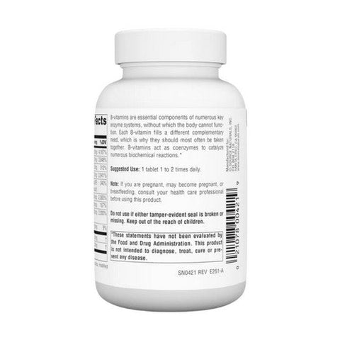 Source Naturals, B-50 Complex, 50 mg, 100 Tabs Source Naturals