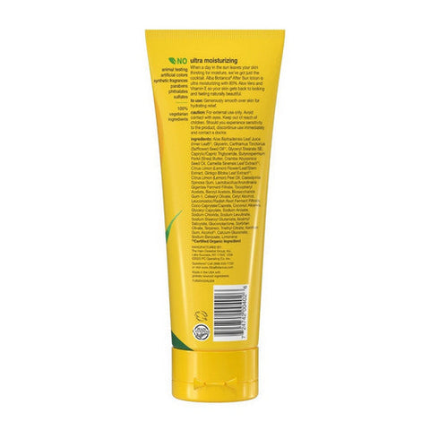 Alba Botanica, Very Emollient After Sun Lotion 85% Aloe Vera, 8 oz Alba Botanica