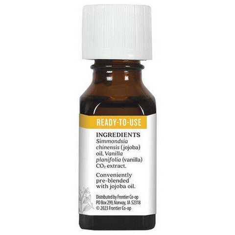 Aura Cacia, Precious Essentials Oil, Vanilla Absolute W/Jojoba 0.5 Fl Oz Aura Cacia