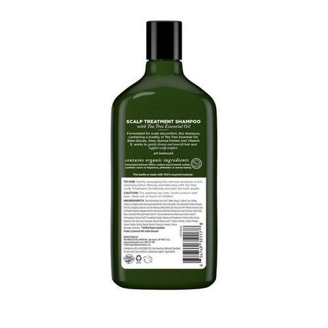 Avalon Organics, Shampoo Scalp Treatment Tea Tree, 11 Oz Avalon Organics