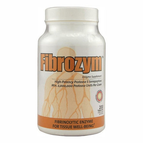 Naturally Vitamins, Fibrozym, 200 Tabs Naturally Vitamins
