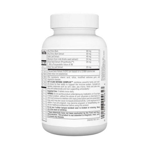 Source Naturals, Cat's Claw, Defense Complex 60 Tabs