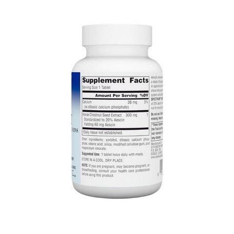 Planetary Herbals, Full Spectrum Horse Chestnut, 300 mg, 120 Tabs Planetary Herbals