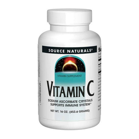 Source Naturals, Vitamin C Sodium Ascorbate, 16 oz
