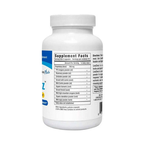 North American Herb & Spice, Liva Clenz, EA 1/60 CAP North American Herb & Spice