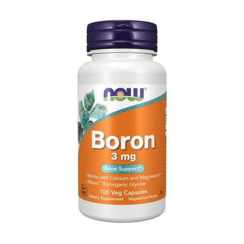 Now Foods, Boron, 3 mg, 100 Caps