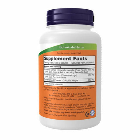 Now Foods, Boswellia Extract, 250 Mg, 120 Veg Caps Now Foods