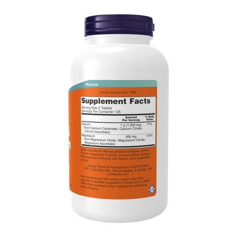 Now Foods, Calcium-Magnesium, 500/250 mg, 250 Tabs Now Foods