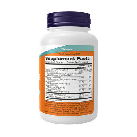 Now Foods, Calcium Magnesium Caps, 120 Caps Now Foods