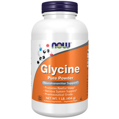 Now Foods, Glycine Pure Powder, 1 Lb Now Foods