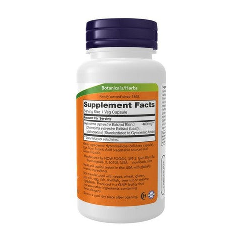 Now Foods, Gymnema Sylvestre, 400 mg, 90 Caps Now Foods