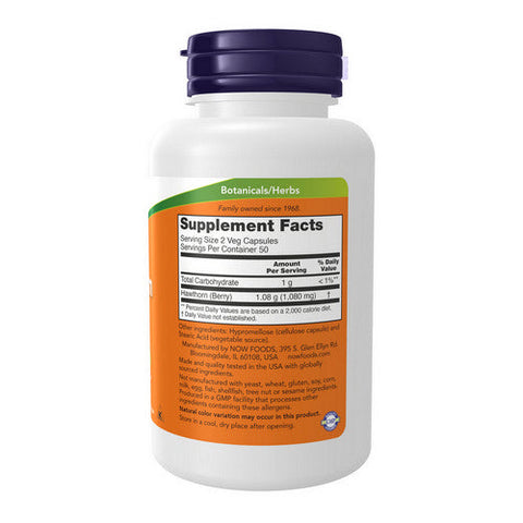 Now Foods, Hawthorn Berry, 540 mg, 100 Caps