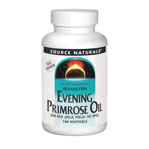 Source Naturals, Evening Primrose Oil, 500 mg, 180 Softgels Source Naturals