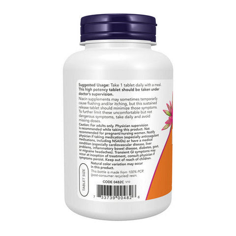 Now Foods, Niacin, 500 mg, Tr 250 Tabs Now Foods