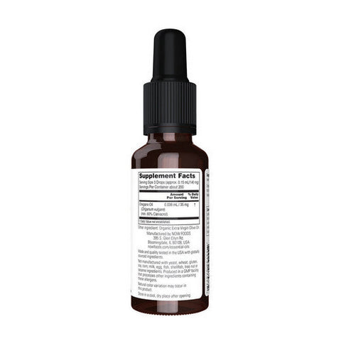 Now Foods, Oil Of Oregano 25%, 1 OZ Now Foods