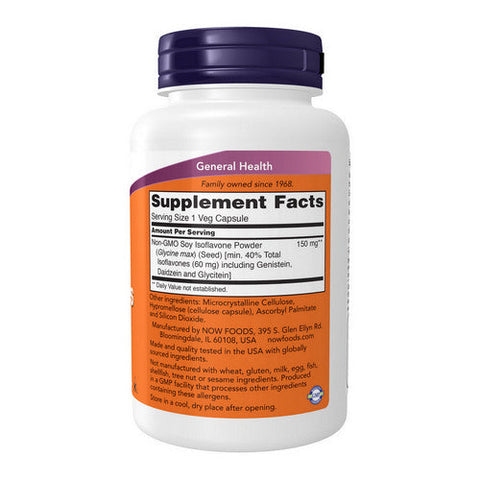 Now Foods, Soy Isoflavones, 60 mg, 120 Veg Caps Now Foods