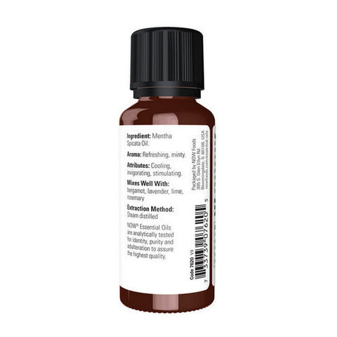 Now Foods, Spearmint Oil, 1 Oz Now Foods