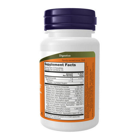 Now Foods, Chewyzymes, 90 CHEWABLES