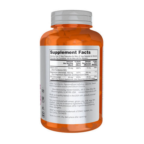 Now Foods, ZMA, 180 Veg Caps Now Foods