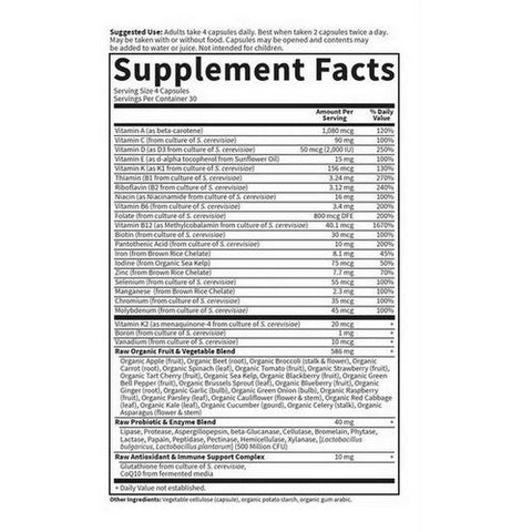 Garden of Life, Vitamin Code Women Multivitamin, 120 Caps Garden of Life