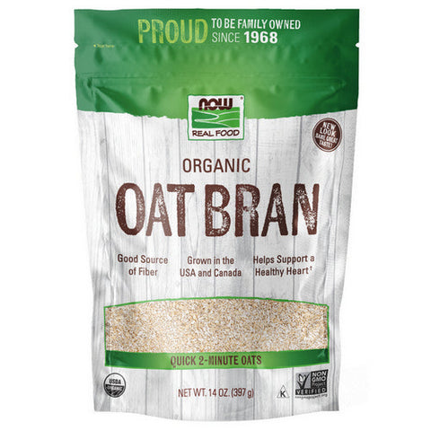 Now Foods, Oat Bran, 14 oz