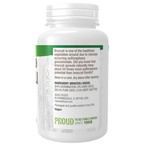 Now Foods, Broccoli Seeds, 4 oz Now Foods