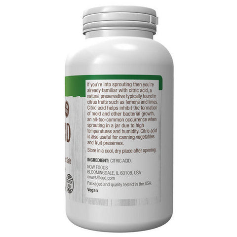 Now Foods, Citric Acid, 1 lb Now Foods