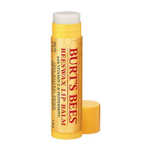 Burts Bees, Burt's Bees Burt's Lip Care Beeswax Lip Balm, 0.15 oz. tube Burts Bees