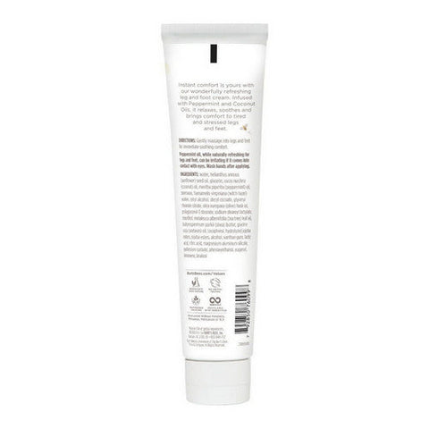 Burts Bees, Baby Mama Bee Leg & Foot Creme With Peppermint Oil, 3.38 Oz Burts Bees
