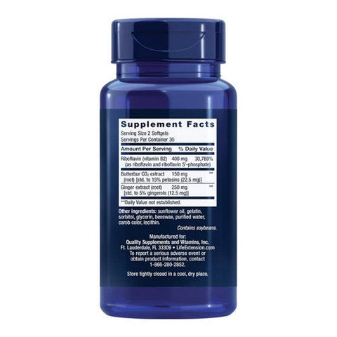 Life Extension, Migra-Eeze, 60 Softgels Life Extension